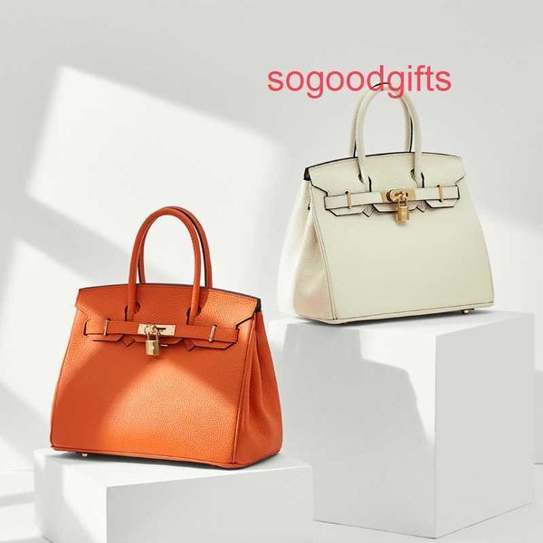 

designer bags herme luxury genuine leather women's single shoulder handbags new leather women's bag first layer cow fashionable an