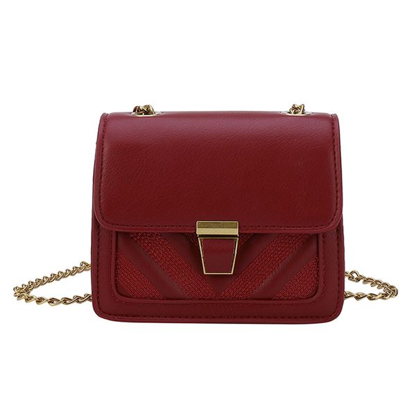 

fashionable new luxury women's shoulder bag classic young girl messenger bags outdoor shopping portable card bag, Red;black