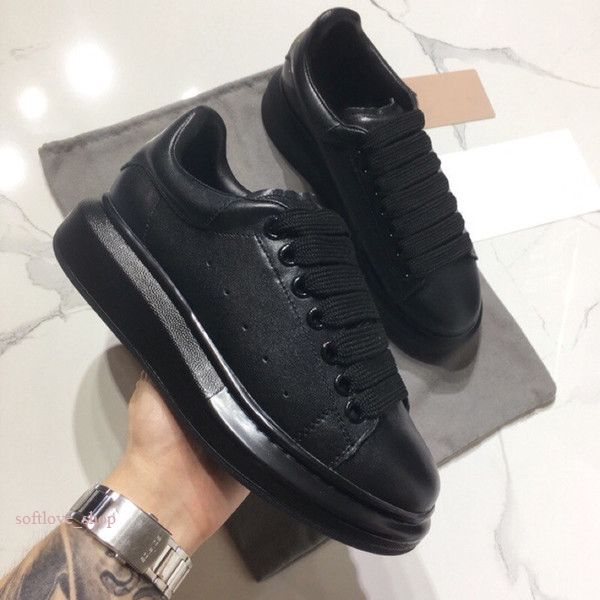 

chaussures de espadrilles woman shoe oversized sneakers womens casual shoes leather lace up fashion platform white black mens luxury 35-45, White;red