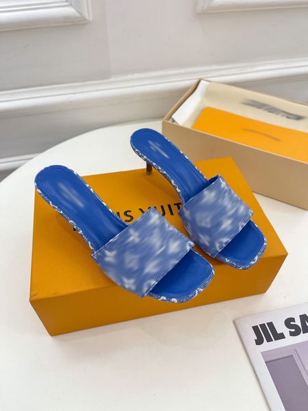 

2023 women woody mules slippers designer canvas cross woven sandals summer outdoor peep toe casual slipper letter stylist shoes with box -h0, Black