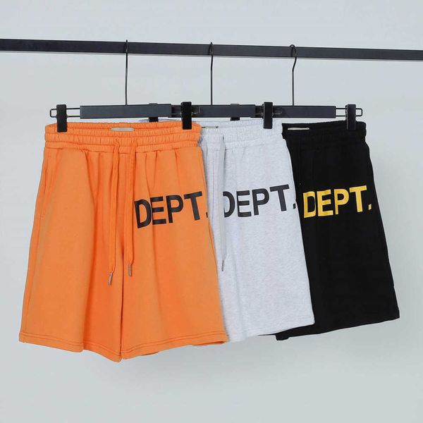 

fashion galleryes casual shorts dept 22ss men's summer wear lesbian sports running trendy slacksmgbw, White;black