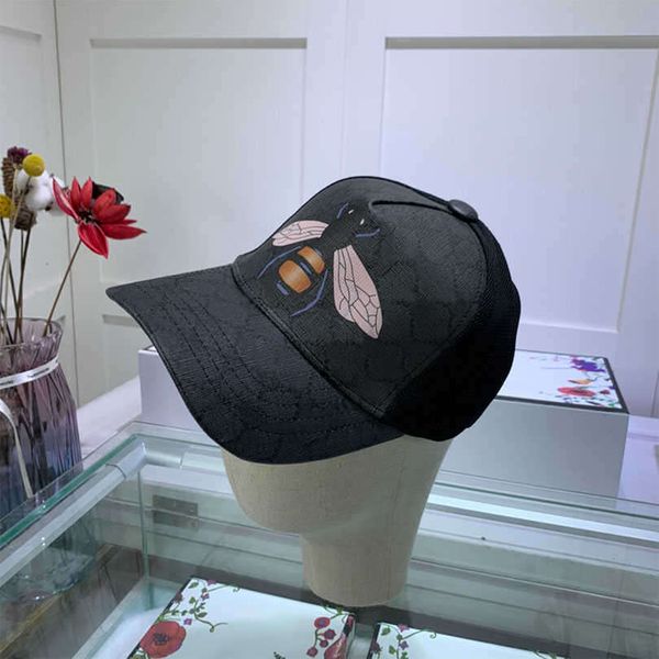 

ball caps 22ss fashion ball cap men's designer tiger bee snake flower baseball cap luxury cap{category}, Blue;gray