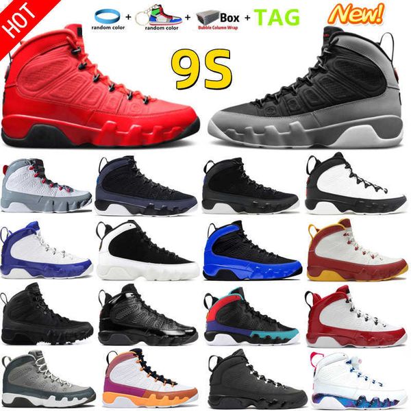 

2022 new arrival 9 ix 9s men basketball shoes bred university blue gold gym chile red particle change the world cool grey racer blue anthrac