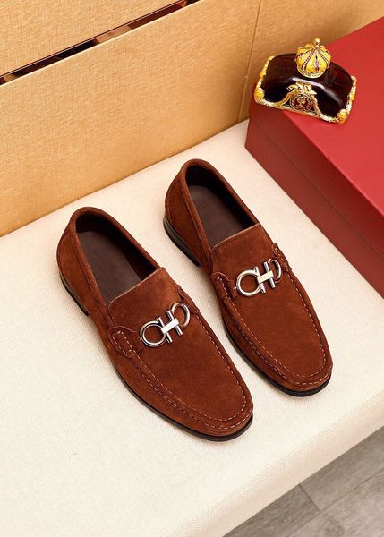 

gentlemen business slip on leisure loafers party wedding dress shoes men's fashion comfortable walking casual flats size 38-45, Black