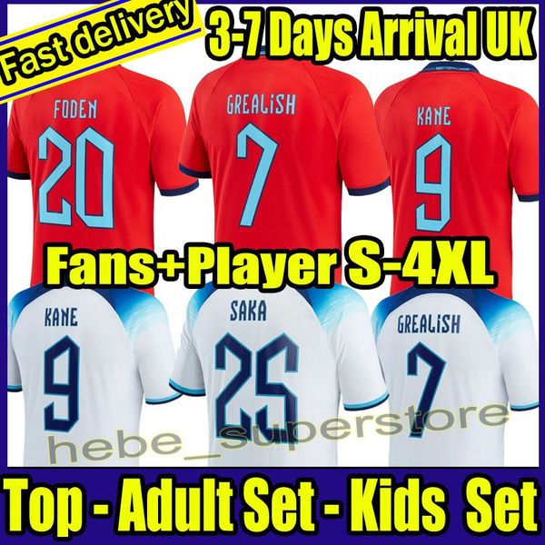 

2022 kane sterling england soccer jerseys rashford sancho grealish mount foden henderson maguire 21 22 23 football shirt men kids women kit, Black;yellow