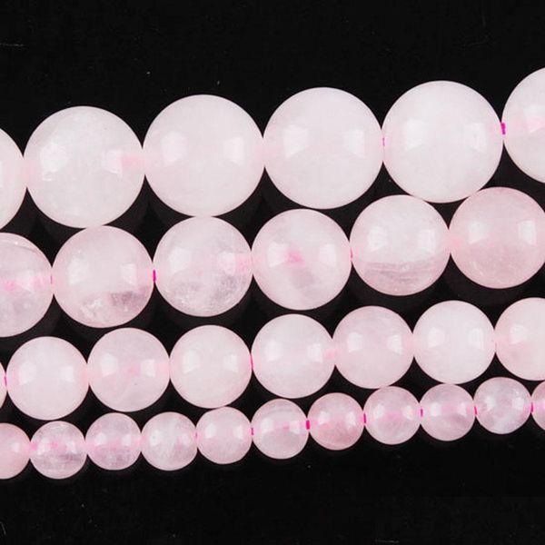 

stone 6 8 10 12mm rose quartz natural stone round ball loos spacer beads diy jewelry earrings making by915 drop delivery 2 carshop2006 dheyj, Black