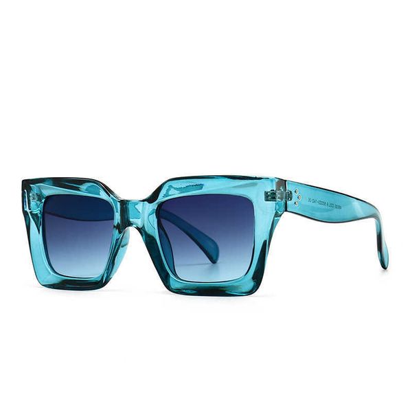 

designer brand vintage fashion luxury sunglasses women red square 220930, White;black