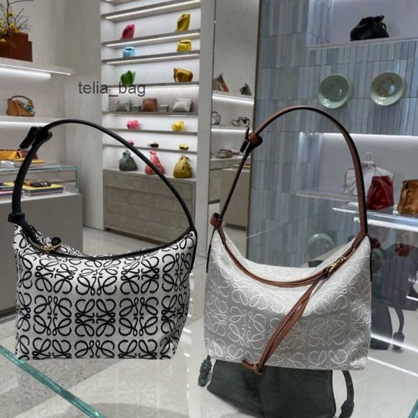 

handbags designer loews crossbody bags canvas 2022 dumpling women's lunch portable armpit