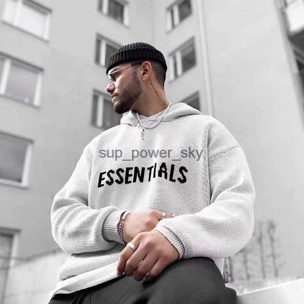 

men's sweaters essential designer letter priting sweater fashion brand round neck 22ss couples top, White;black