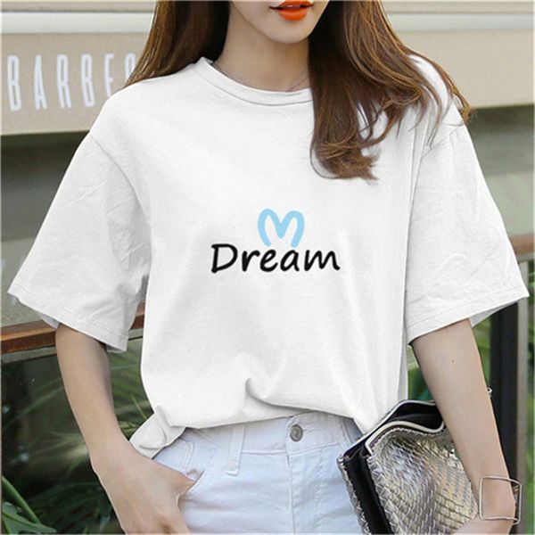 

2022 summer mens designer t shirt casual man womens tees with letters print short sleeves sell luxury men hip hop clothes size -xxxl d51, White