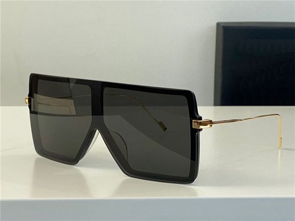 

new fashion design sunglasses 298 square oversized frame shield lens simple and popular style high end outdoor uv400 protective glasses, White;black