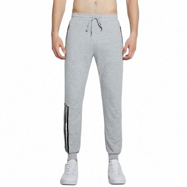 

men's pants 2022 men running gym sports fitness jogging tights bodybuilding sweatpants sport trousers male track c1jg#, Black