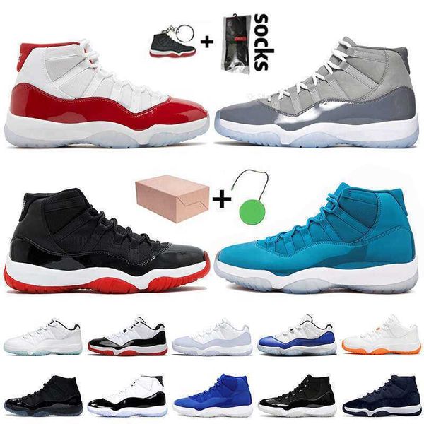 

with box 2022 jumpman 11 basketball shoes 11s cherry cool grey women mens trainers bred gamma blue moon pure violet low 72-10 midnight navy