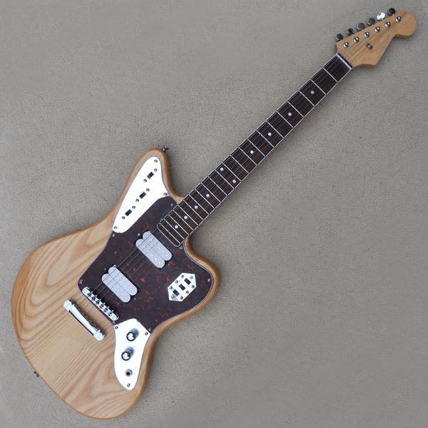 

factory custom electric guitar with ash body red pickguard rosewood fretboard chrome hardwares 22 frets can be customized