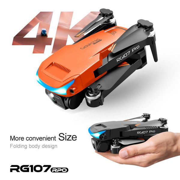 

m28 drone esc 4k three-sided obstacle avoidance dron professional dual hd camera fpv aerial pgraphy foldable quadcopter rg107 pro for cool t