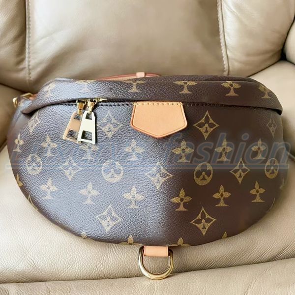

luxurys designers bags m43644 stlye bumbag genuine leather cross body fashion shoulder belt purse bag pocket handbags famous bumbags fanny