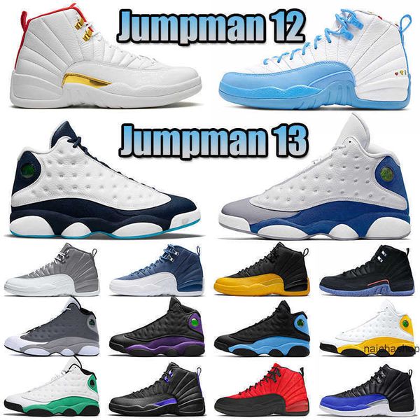 

jumpman 13 basketball shoes 12 sneakers us 13 utility grind flu game men playoffs 12s xii twist lucky green 13s flint xiii obs jordon, Black