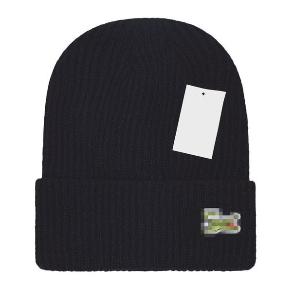 

2022 beanie designer skull caps men women luxurys designers knitted hats mens womens fashion beanies crocodile alligator high qualtiy, Blue;gray