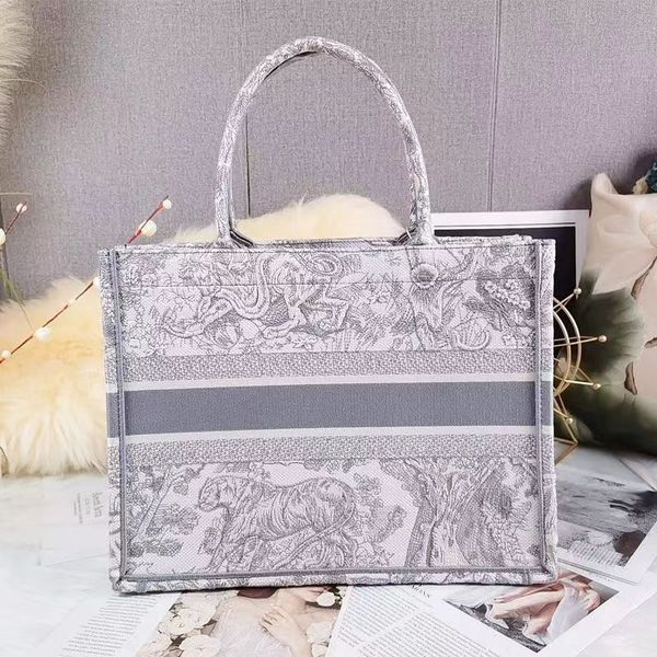 

2022 ladies large shopping bag high fashion canvas tote bags shoulder bags luxury designer handbags