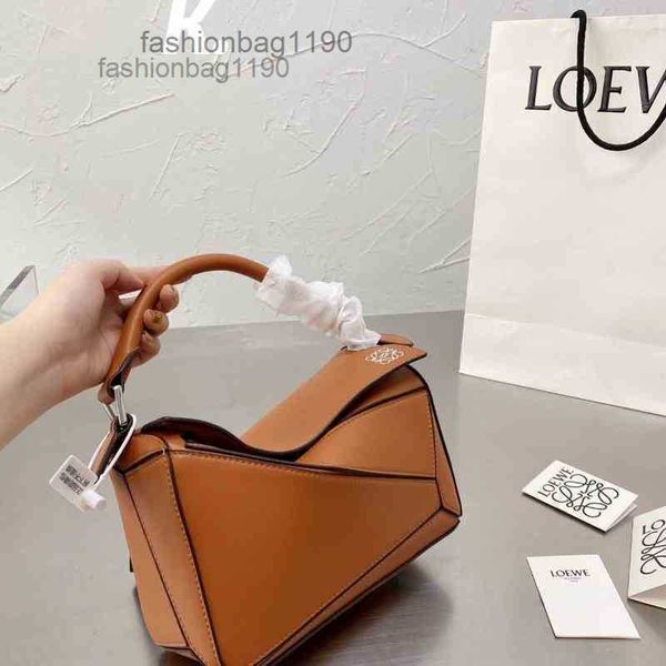 

2022 bag puzzless women handbag loewss cowhide bags designer leather color geometric puzzles portable messenger one capacity ul57phz gqoephz