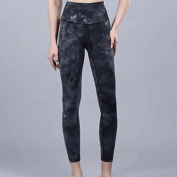 

fitness leggings workout active pants for yoga sports tie dye seamless slim fit custom logo printing