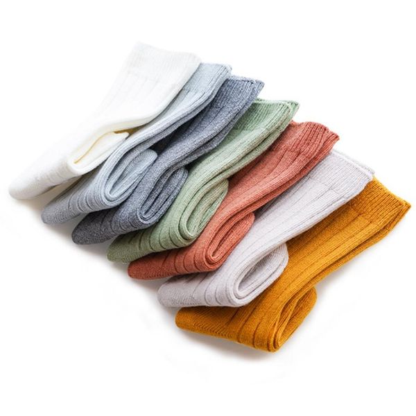 

cute cotton baby socks white lace babys girl sock newborn long tube boys girls knee high socks toddler leg warmers bebe, Pink;yellow