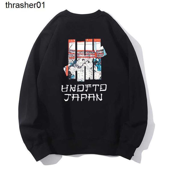 

men's hoodies designer sweatshirts sweater round neck men's fashion brand unde pure cotton loose thickened autumn feated winter co, Black