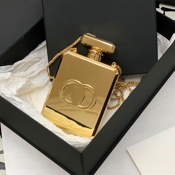 

coco golden perfume bottle mini flap bag duffle the tote bag evening designers shoulder bags fashion luxurys womens lady purse pocket satche