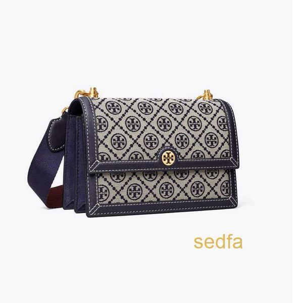 

designer bags burchs shoulder crossbody torys luxury womens's classic handbags bag 2022 new t 81000 mini jacquard messenger shoulder ba