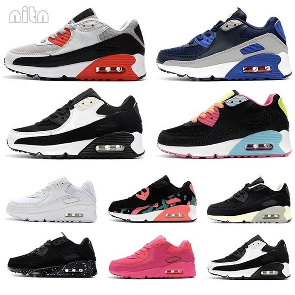 

2022 kids sneakers presto ii shoe children sports orthopedic youth kids trainers infant girls boys running shoes  colors size 26-240h, Black