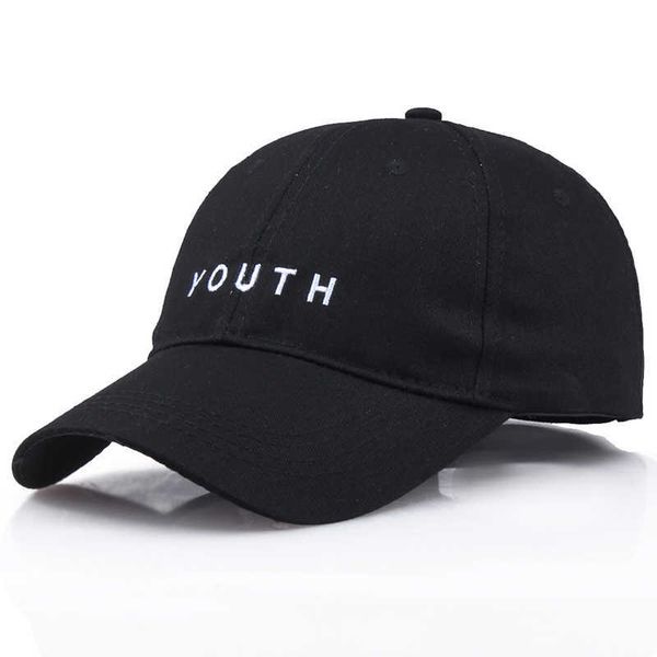 

ball youth embroidery baseball hats black white classic simple letters snapback dad caps for men women adjustable sun visors cap gift 0929, Blue;gray