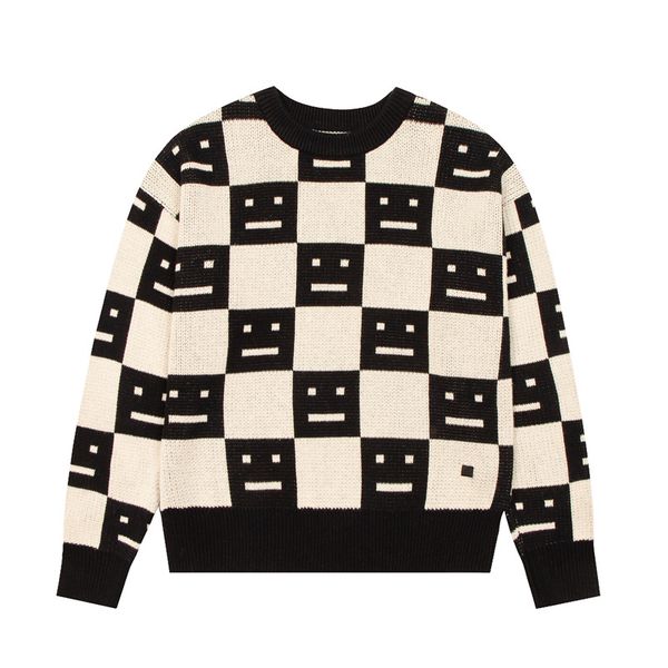 

pullovers sweater jacket woman designer knitted womens round neck stripe sweaters knit letter knitted long-sleeved cardigan fashion casual k, White;black