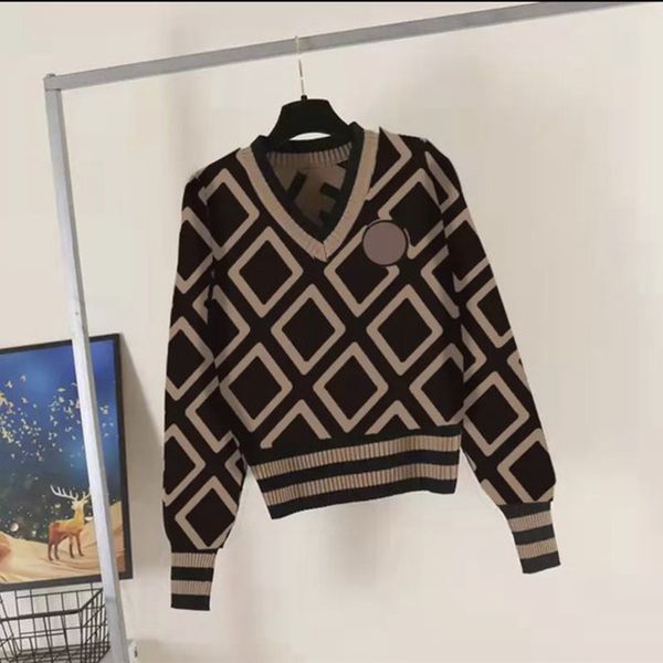 

fashion women's sweaters designers knitted jacket cardigan knitted v-neck sweater ladies trench coat autumn winter cotton female sweats, White;black