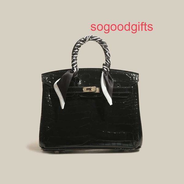 

designer bags herme luxury genuine leather women's single shoulder handbags 2022 new crocodile pattern bag large capacity leather women