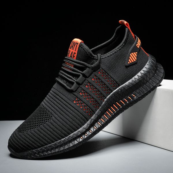 

hucdml mens sneakers casual shoes lightweight big size breathable male footwear lace up soft sole chaussure homme 220811, Black;brown