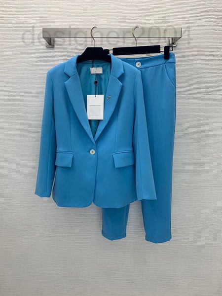 

casual dresses designer european new style suit brooch accessories one button lapel long sleeve coat middle waist straight tube nine point p, Black;gray