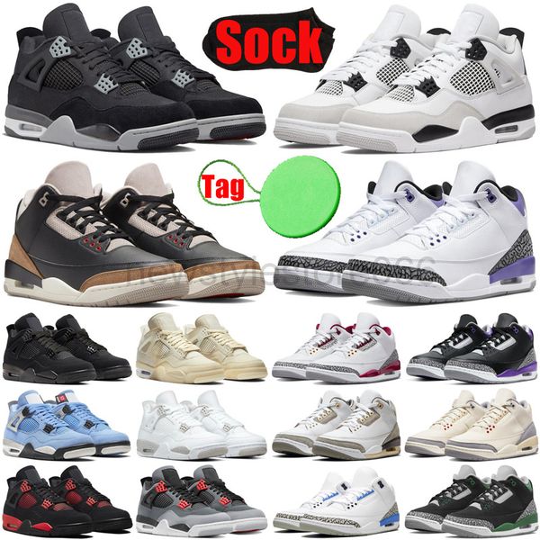 

basketball shoes military black cats canvas sail white oreo university blue infrared dark iris unc fire red jumpman 4 4s mens womens