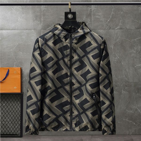 

2022 designer mens coat man jacket men jackets winter waterproof hoodies epaulet autumn outwear windbreaker zipper hoodie clothes parka coat, Black;brown