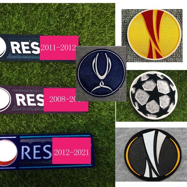 

collectable champions ball and respect patch super cup football print patches badges stamping heat transfer pattern2606