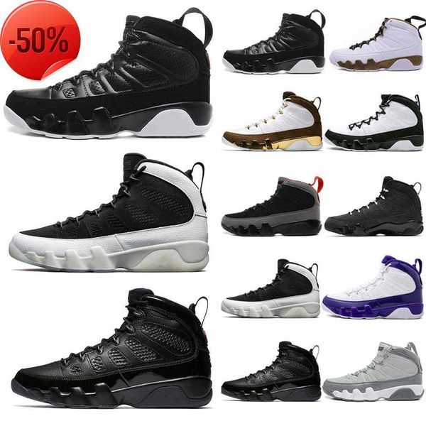 

jumpman 9 9s basketball shoes change the world motorboat jones men racer blue cactus flower university gold gym red unc sneakers trainers, Black