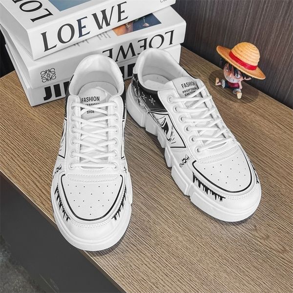 

wy anime shoes sneakers women and men vip for drop 220811, Black;brown