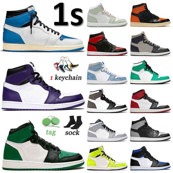 

fragment 1s high basketball shoes jumpman 1 mens women court purple pine green seafoam bred shattered backboard hyper royal dark mocha