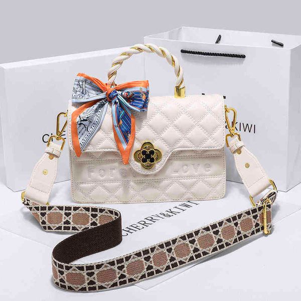 

55% off factory online sale high-quality fashionable one shoulder hand 2022 new leather cross women's light luxury bag