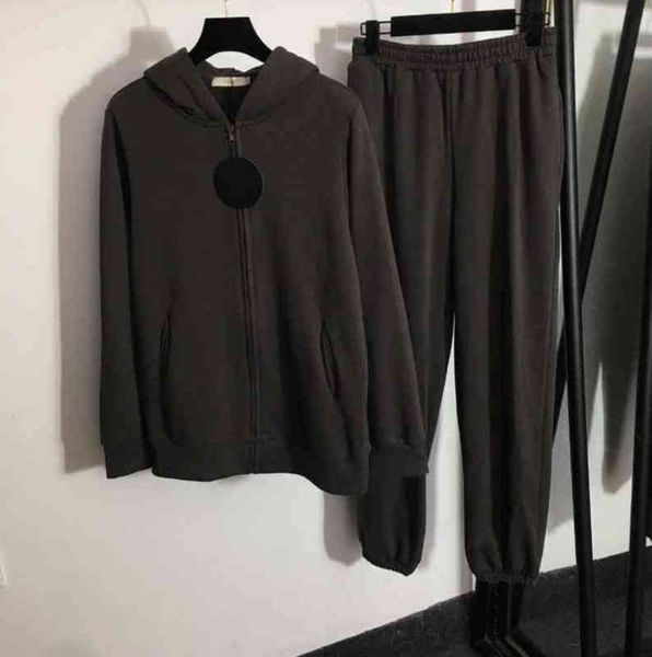 

womens two piece pants pangaia fashion street trend zipper jacket and sweatpants 2 piece sets luxury designer tracksuits for men women 0912, White