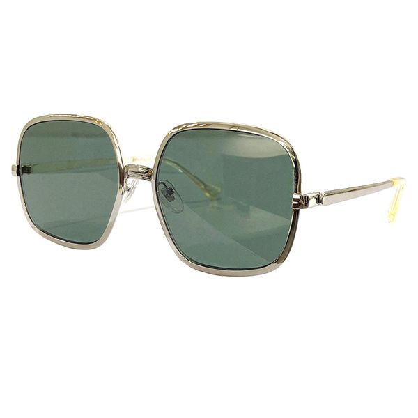 

new arrivals latest fashion men sunglasses sunshade glasses composite metal rimless optical frame classic rectangle square gold luxury sungl, White;black