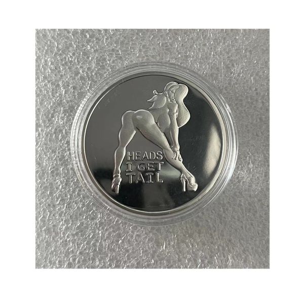 

russian gift girl double-sided three-dimensional relief commemorative coins lucky try luck gold and silver coins.cx