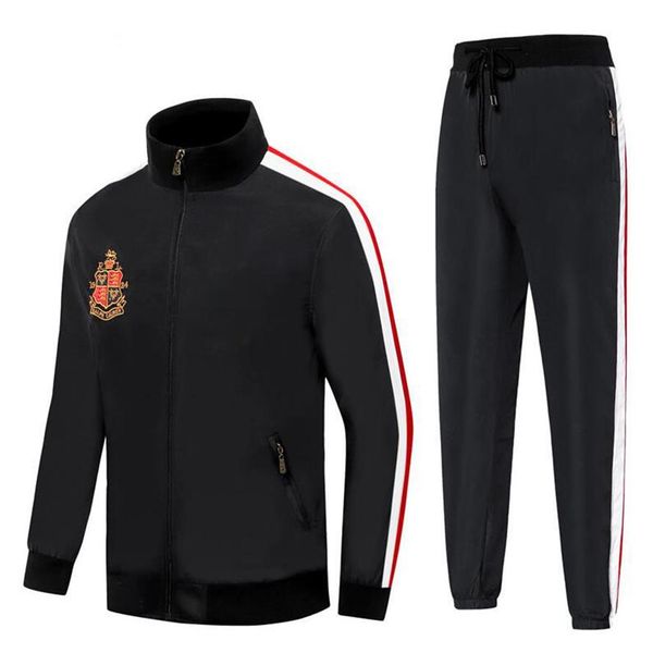 

new cardigan mens d esigenr tracksuits autumn winter soprt horse ball tracksuits for men fashion zipper mens designer jackets284j, Gray