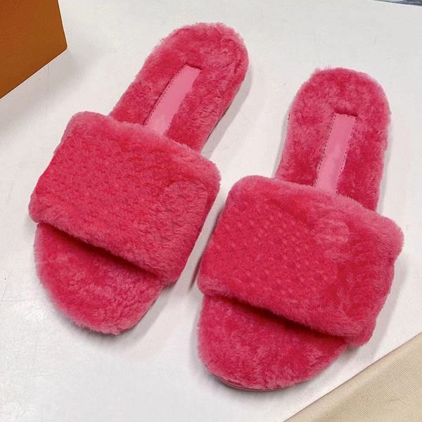 

magnetic flat mules slippers sandals combine comfort luxury with fluffy upper a soft shearling footbed famous designer sandal slipper trendy, Black