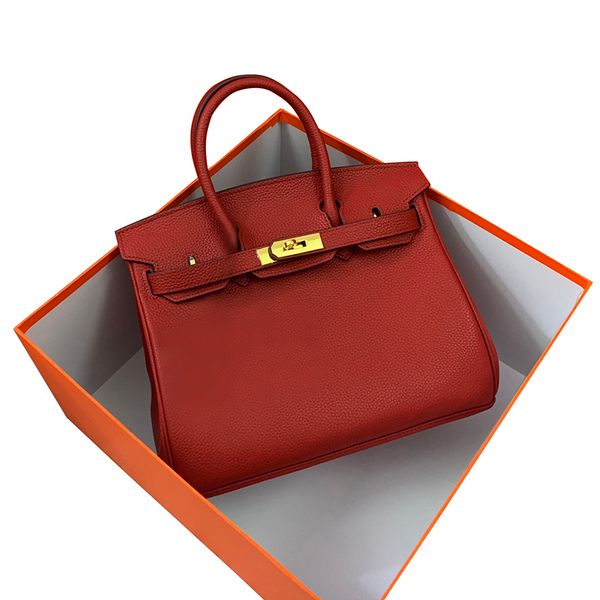 

handbag luxurys woman shoulder bag designers purse fashion lychee leather pattern crossbody bags women classic totes