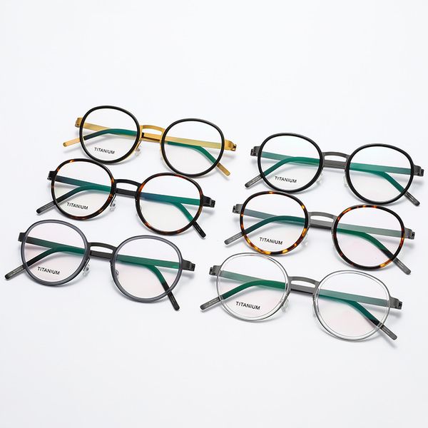 

sunglasses for wome eyeglasses clear lens polished optical screwless eyewear transparent full rim lightweight glasses frame, Silver